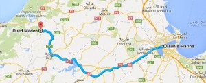 Circuit randonnée Djebel Tabbouba - Route-Tunis-Nefza
