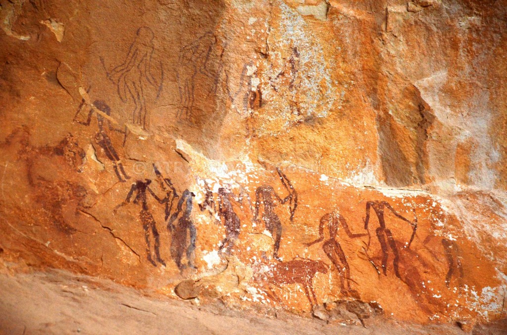 Randonnée à Ain Khanfous Oueslatia - decouverte peinture rupestre 