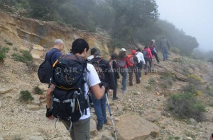 Randonnée à Zaghouan : de Oued Dalia à "damnèt Lanzasse" - Sentier