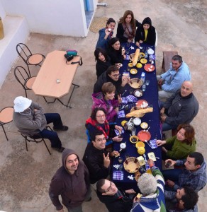 Circuit randonnée Zammour - Petit dejeuner Auberge Dar Yasmine