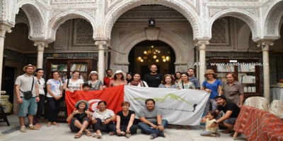 Randonnée culturelle a la medina de Tunis - groupe