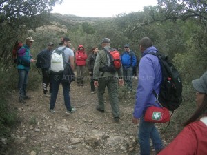 randonnée à djebel serj