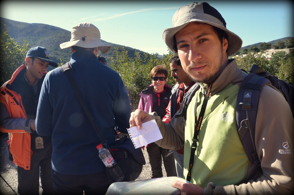 Iskander Chetioui animateur de montagne certifié de l'ATR