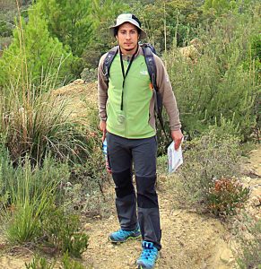 Iskander Chetioui animateur de montagne certifié de l'ATR